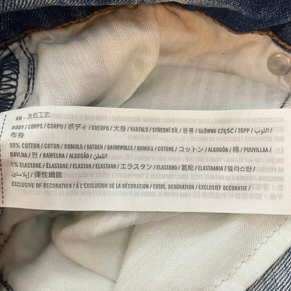 Abercrombie & Fitch The Mom Jeans High Rise Medium Wash Size 29 8L Women’s Denim - Picture 7 of 8